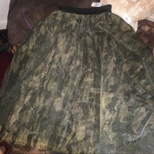 Camo tutu
